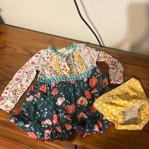 Matilda Jane Long Ago dress 6-12 Months